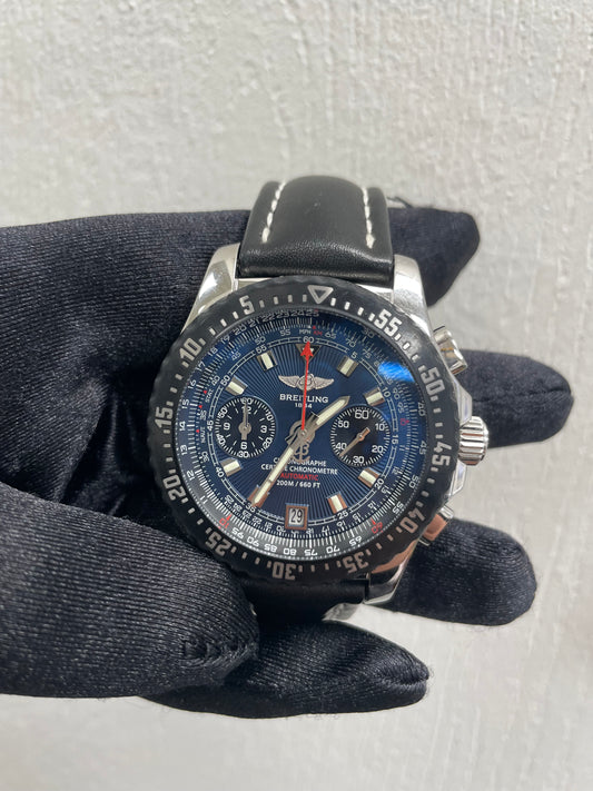Breitling Professional Blue Dial on Leather Ref. A27364 — view 2