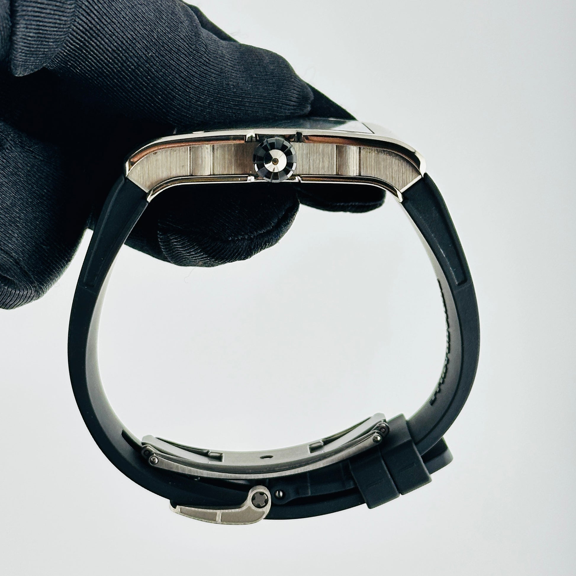 Richard Mille Extra Flat Openwork Dial on Rubber Band Ref. RM016/MON-00445 Papers 2021 — view 6