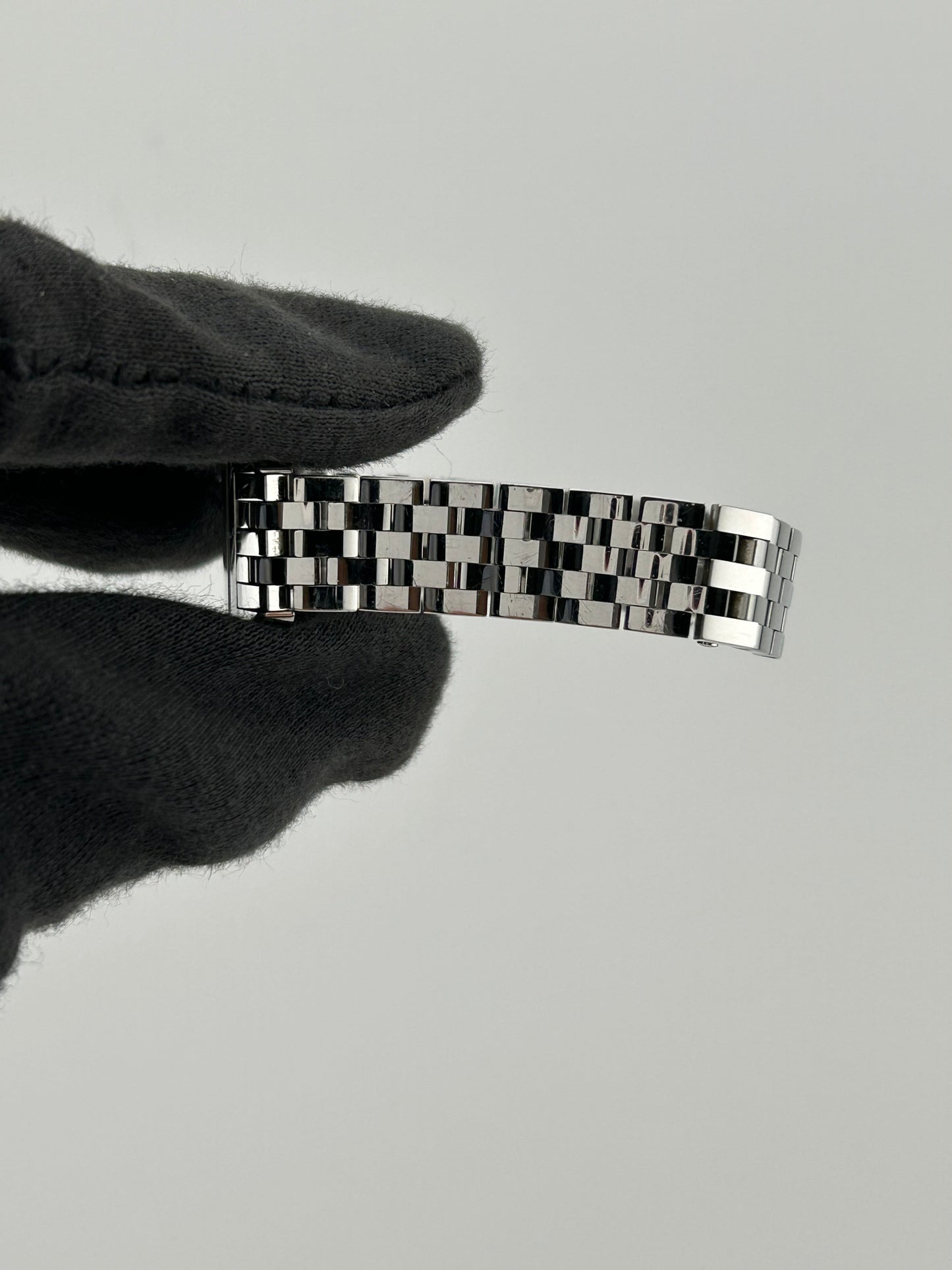 Cartier Santos Demoiselle White Roman Numerals Dial on Stainless Steel Bracelet Ref. W25064Z5 Manuals Only and Box — view 5