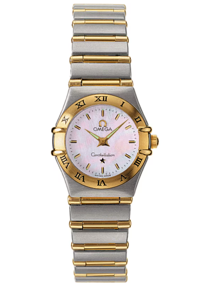 Omega Constellation White Dial on Stainless Steel & Yellow Gold Ref. 1262.70