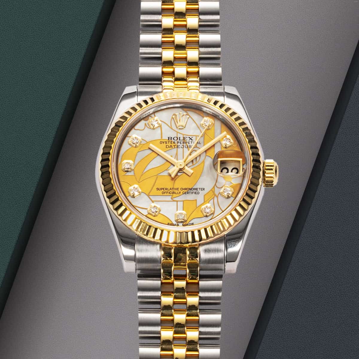 Rolex Datejust Goldust Dream Dial Dial on D Link Jubilee Ref. 178273 Card 2015