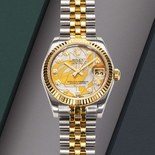 Rolex Datejust Goldust Dream Dial Dial on D Link Jubilee Ref. 178273 Card 2015