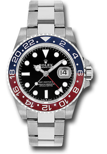 Rolex GMT-Master II Black Dial on Oyster Ref. 126710BLRO