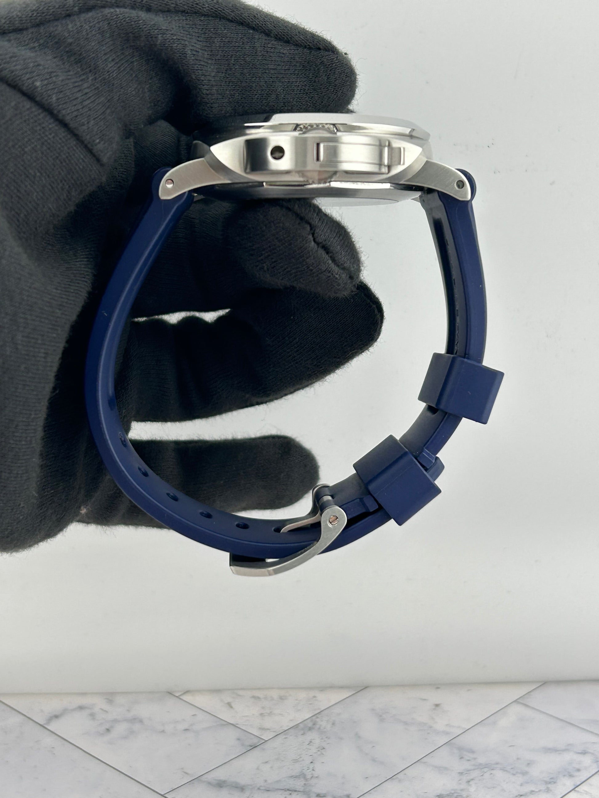 Panerai Panerai Luminor Marina Blue Dial on Leather Strap Ref. PAM01313 Card 2021 — view 6