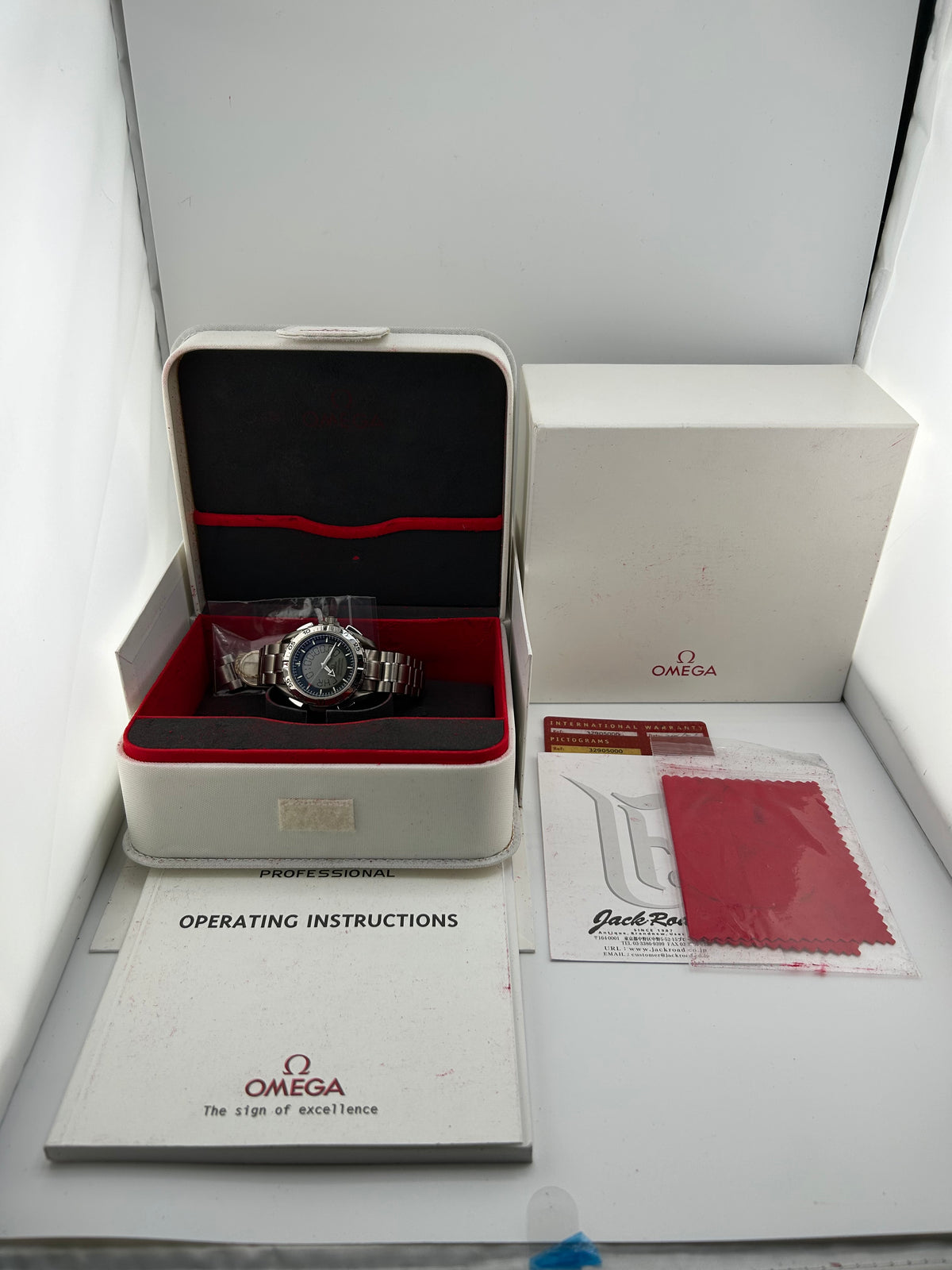Omega Speedmaster Professional Digital Dial Ref. 3290.50 Complete 2006 — view 7