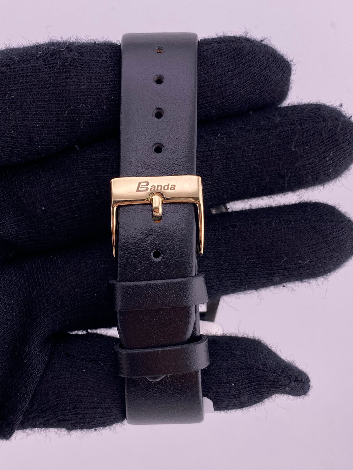 Rolex Datejust 36 Champagne Stick Dial on Generic Leather Strap Ref. 16233 1993