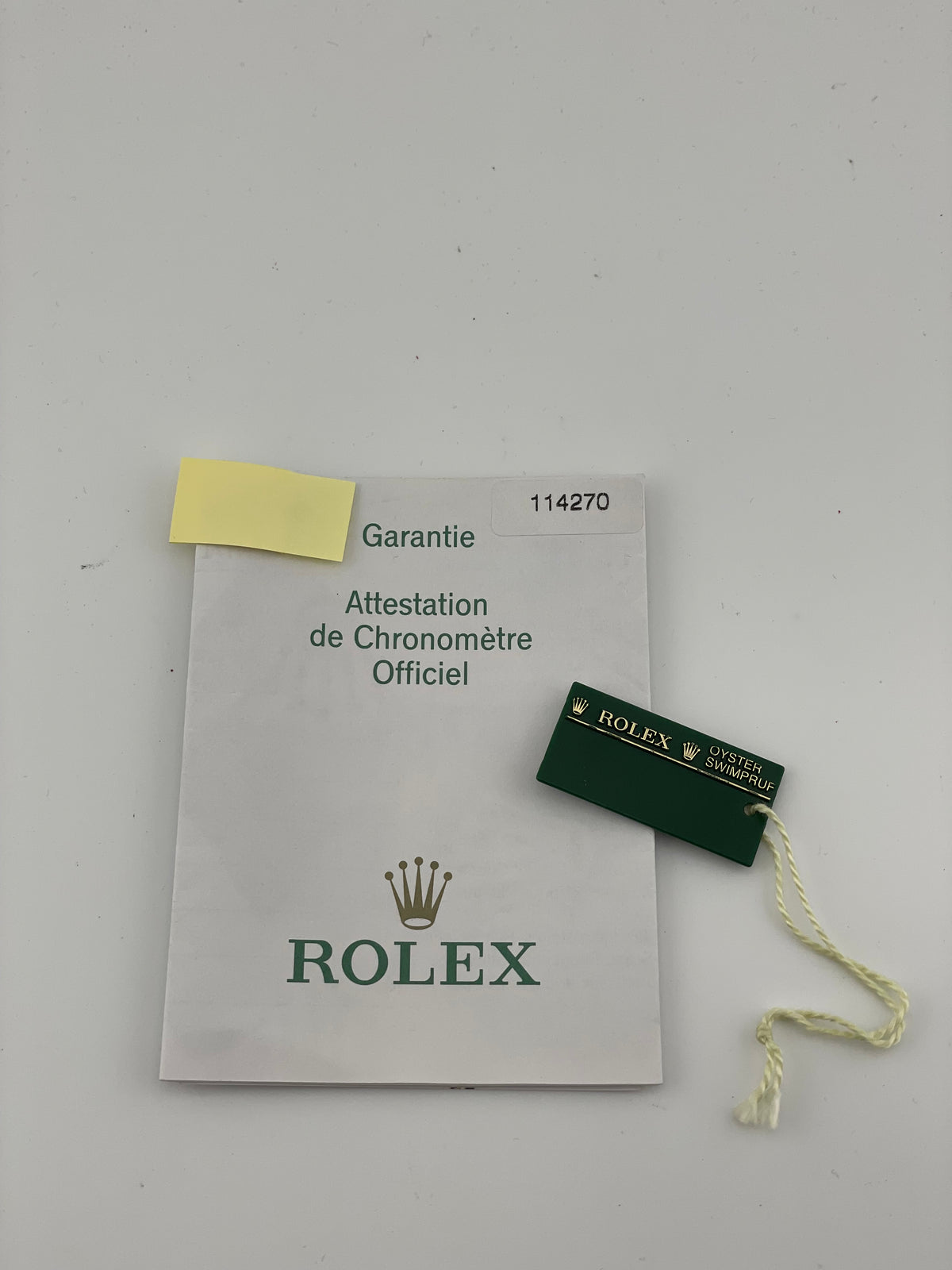 Rolex Explorer Black Dial on Oyster Steel Bracelet Ref. 114270 Papers Open Date — view 7
