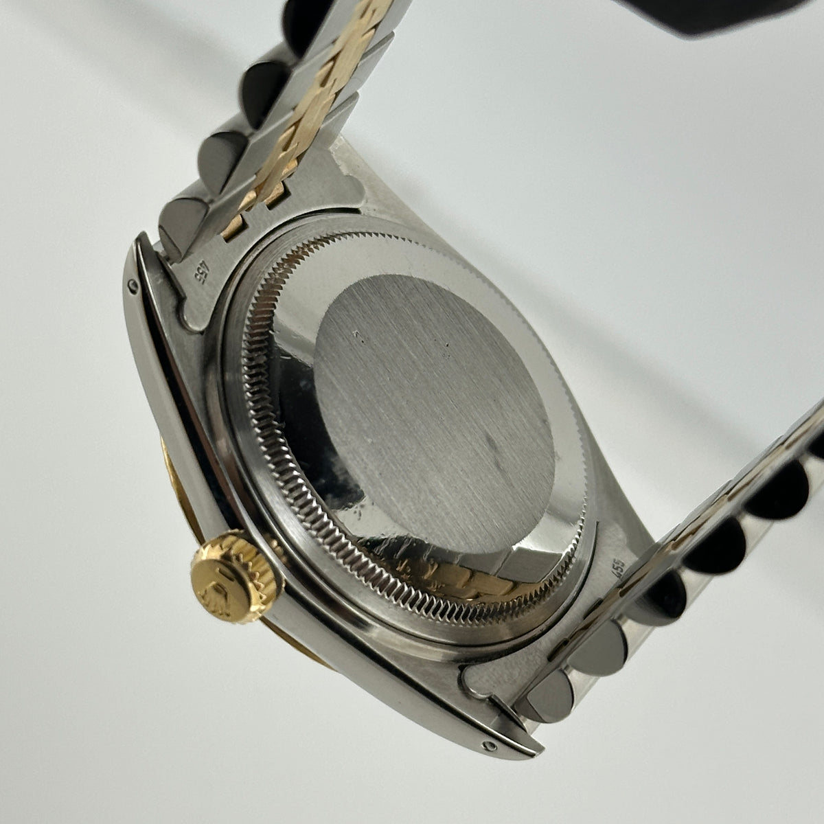 Rolex Datejust Champagne Stick Dial on D Link Jubilee Bracelet Ref. 16013 1986 — view 3