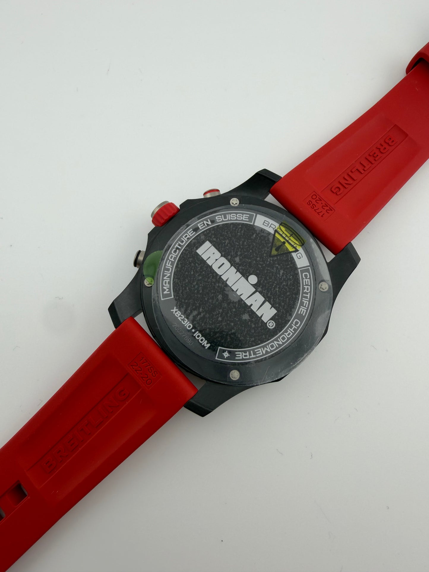 Breitling Endurance Pro Red Dial on Rubber Strap Ref. X823109A1K1S1 Card 2026 — view 5