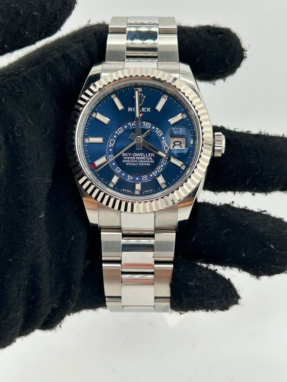 Rolex Sky Dweller Blue Dial on Oyster Ref. 326934 Card 2022 — view 2