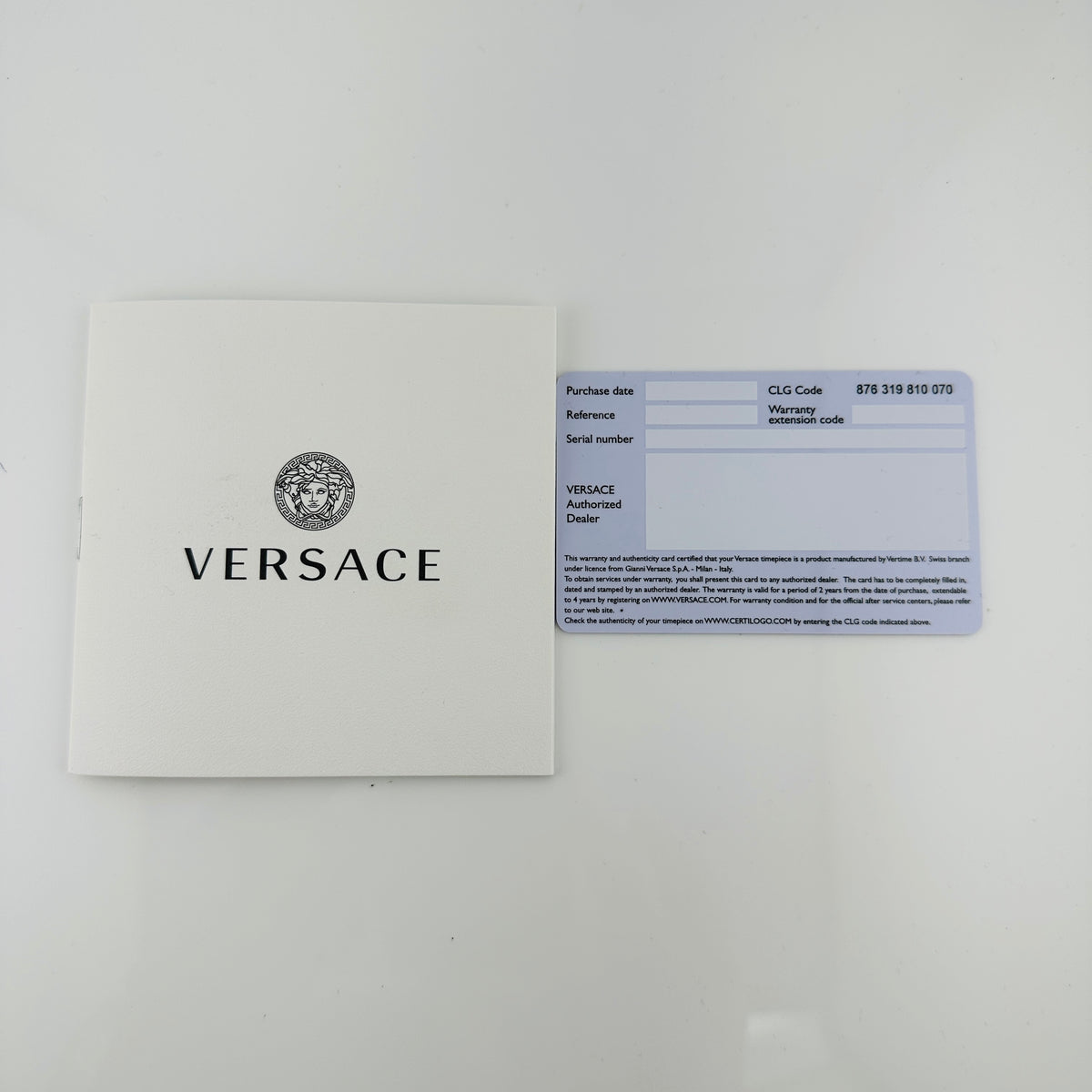 Versace Hellenyium Black Dial on Stainless Steel Bracelet Ref. VEVK00420 Complete Open Date — view 7