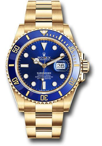 Rolex Submariner Blue Dial on Oyster Ref. 126618LB Card 2022