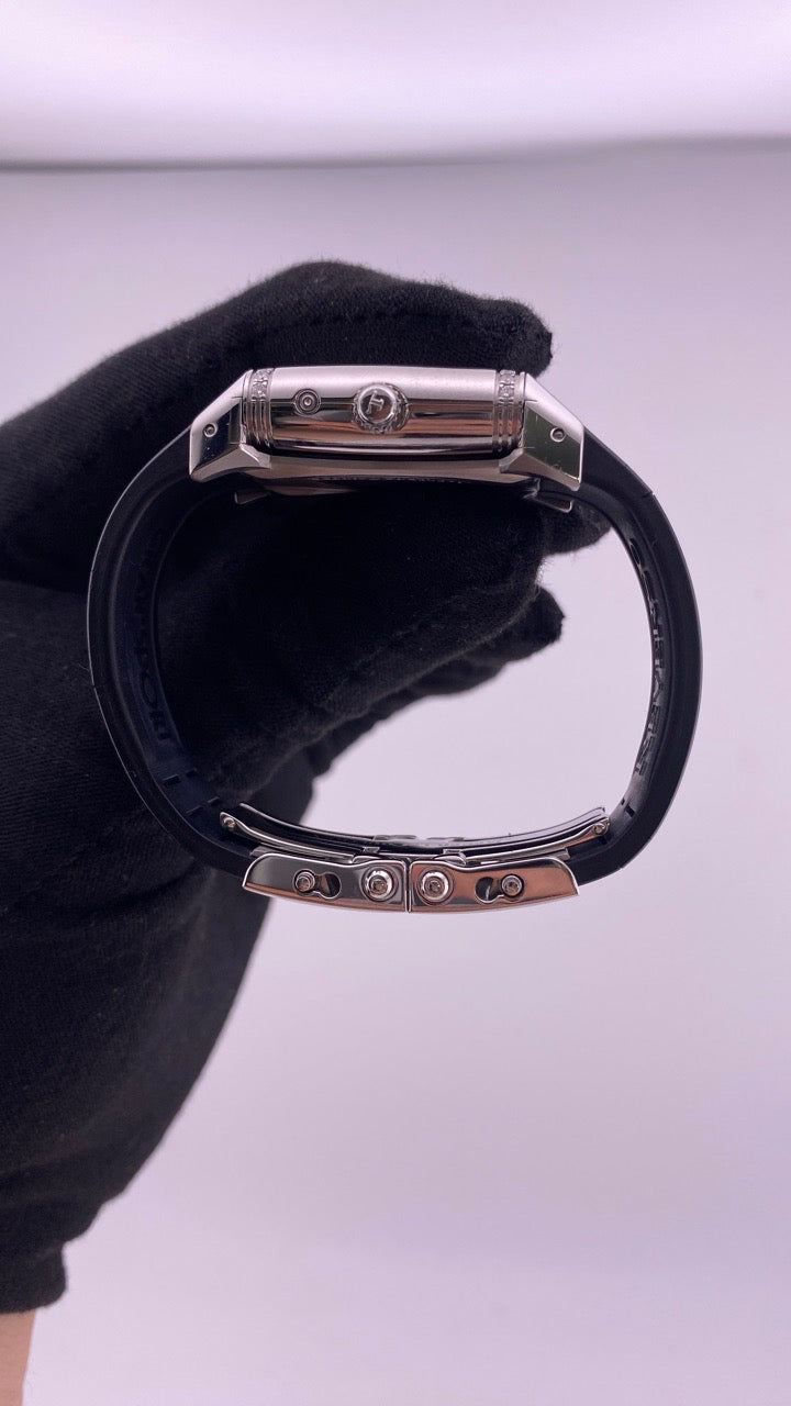 Jaeger Le Coultre Reverso Gran Sport Duetto White Dial on Rubber Strap Ref. 296.8.74/Q2968620 — view 6