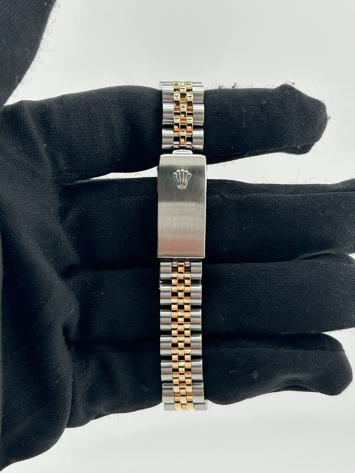 Rolex Datejust Lady Champagne Stick Dial on Jubilee Ref. 69173 Papers 1993 — view 4