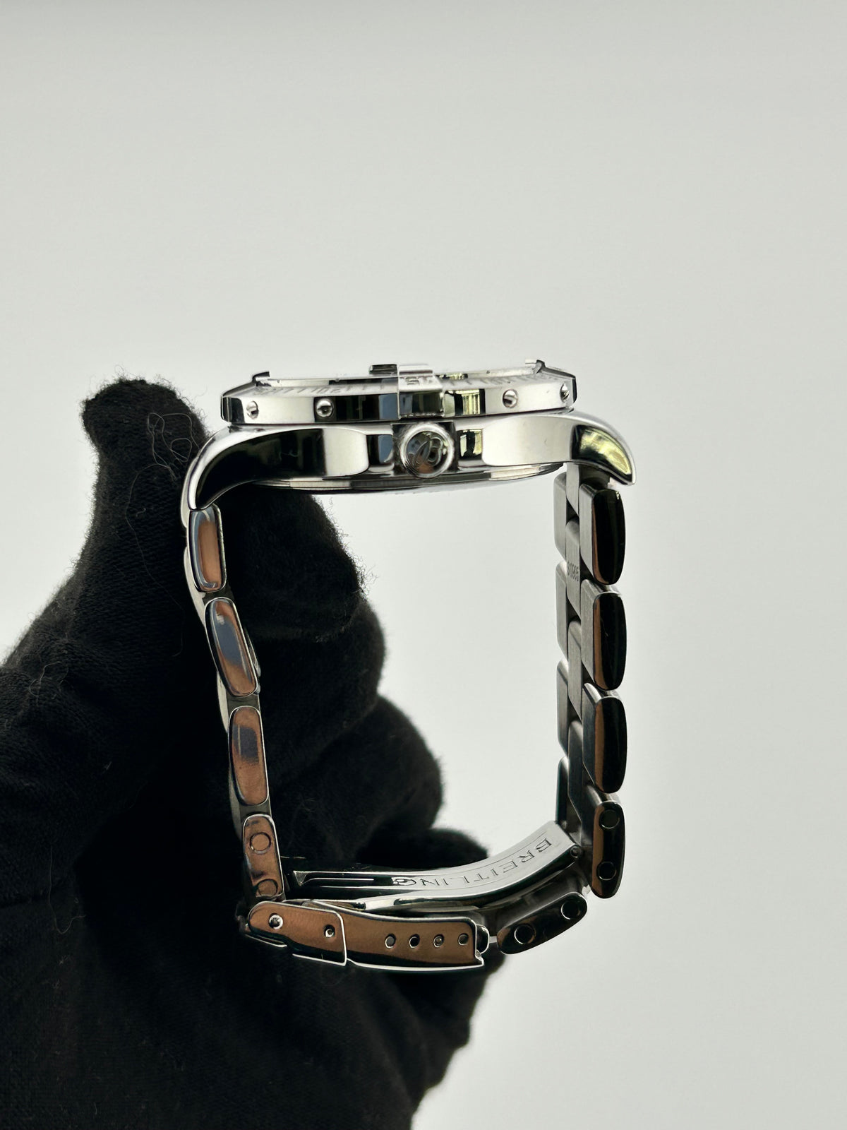 Breitling Colt Black Arabic Dial on Stainless Steel Ref. A32350/A311B15PRS — view 5