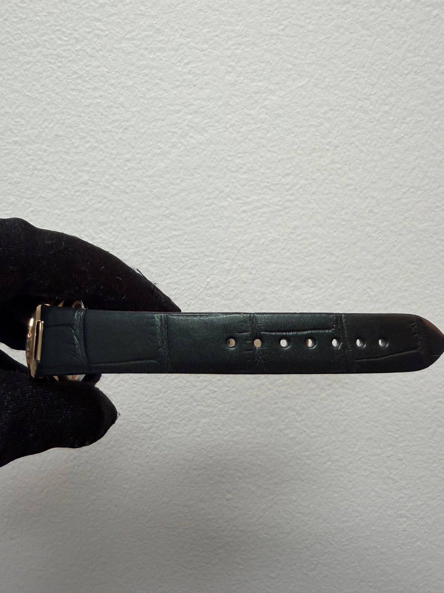 Omega Constellation Co-Axial Champagne Dial on Leather Strap Ref. 131.58.29.20.58.001 Card Open Date — view 4