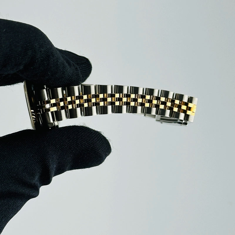 Rolex Datejust Lady Champagne Diamond Factory Dial on D Link Jubilee Ref 69173