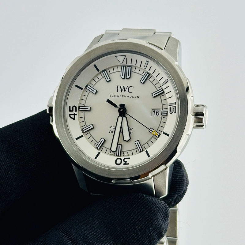 Iwc Aquatimer Automatic Silver Dial Ref IW329004 with Papers 2016