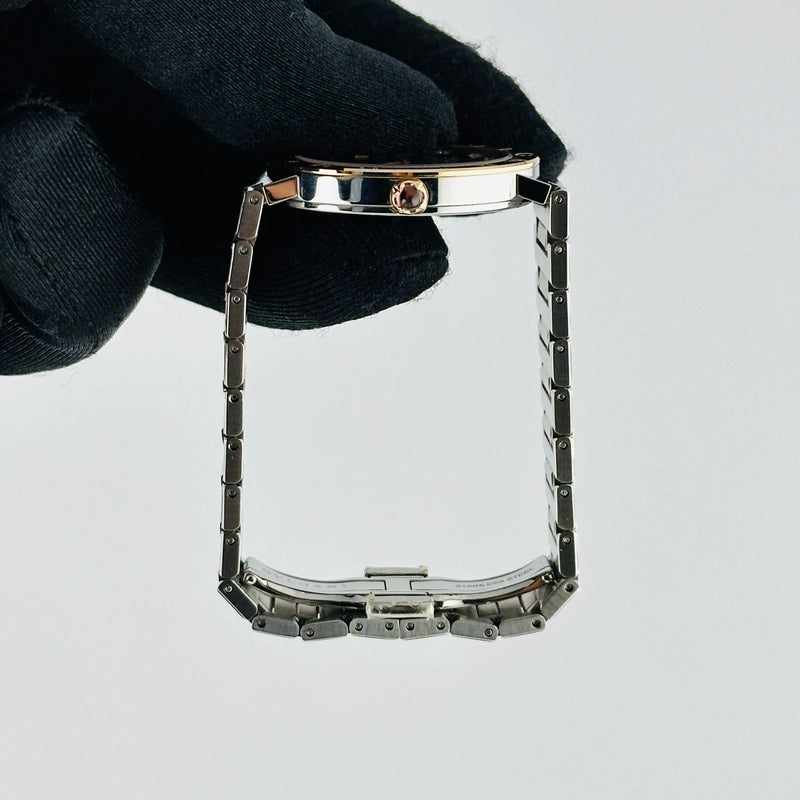 Bvlgari Bvlgari Green Diamond Dial on 2 Tone Bracelet Ref 103202 with Papers 2025