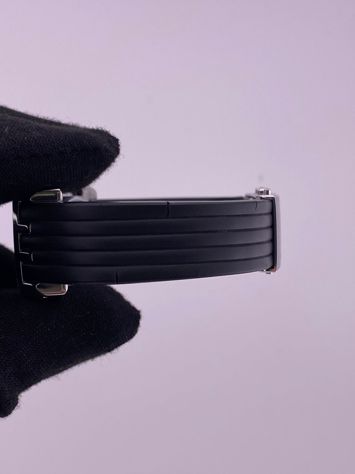 Jaeger Le Coultre Reverso Gran Sport Duetto White Dial on Rubber Strap Ref. 296.8.74/Q2968620 — view 7