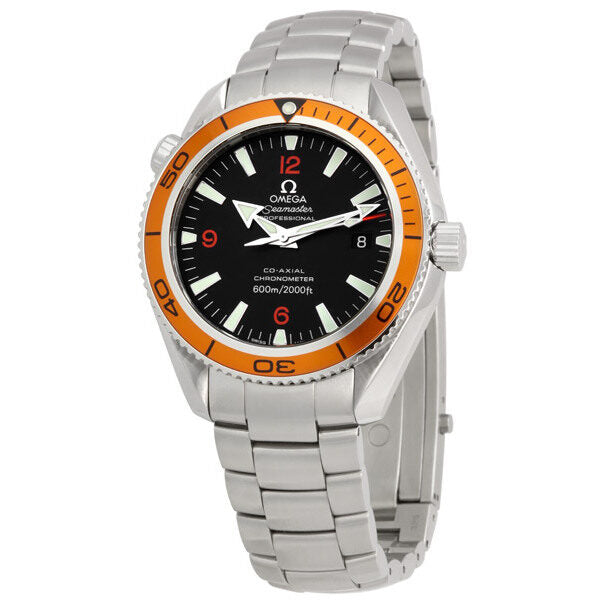 Omega Seamaster Planet Ocean Black Dial on Stainless Steel Bracelet Ref. 2209.50.00 Card