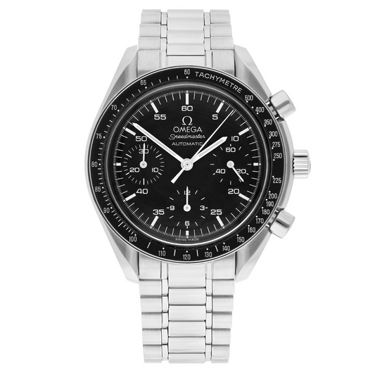 Omega Speedmaster Reduced Black Dial on Stainless Steel Bracelet Ref. 3510.5
