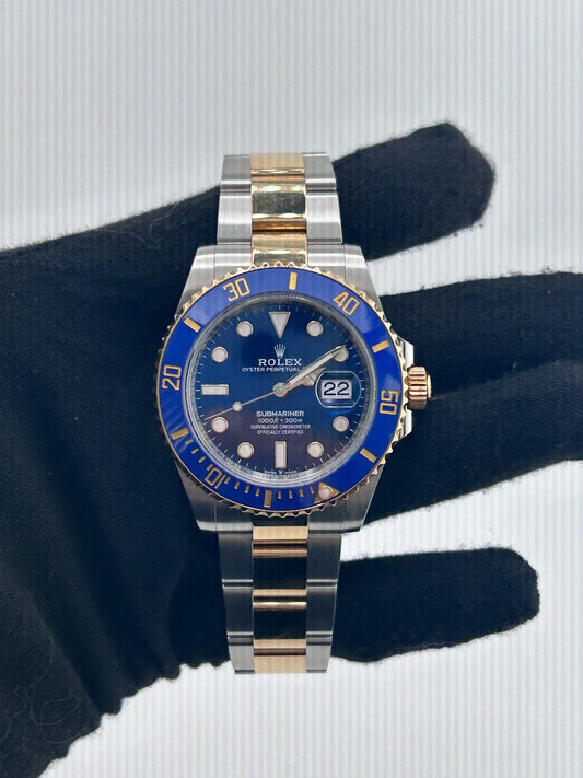 Rolex Submariner Blue Dial on Oyster Ref. 126613LB Card 2025 — view 2