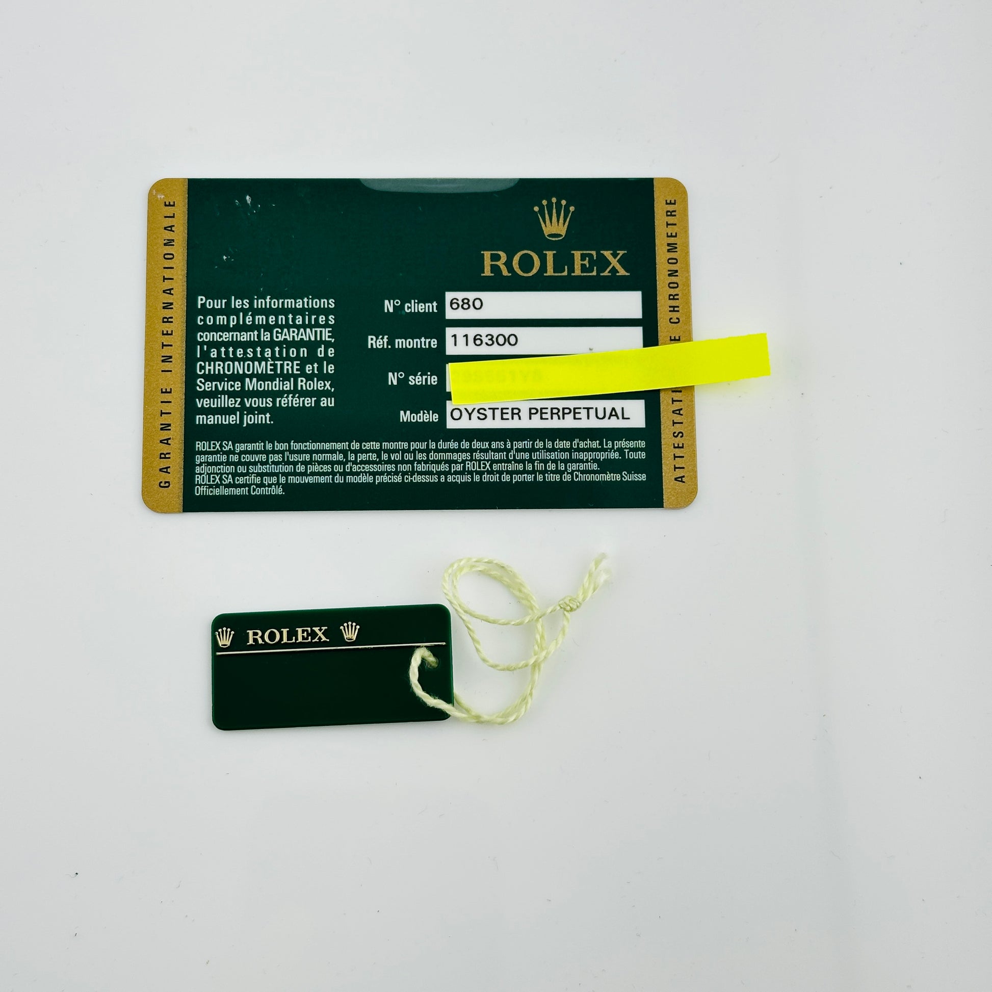 Rolex Datejust Black Dial on Oyster Bracelet Ref. 116300 Card 2014 — view 7