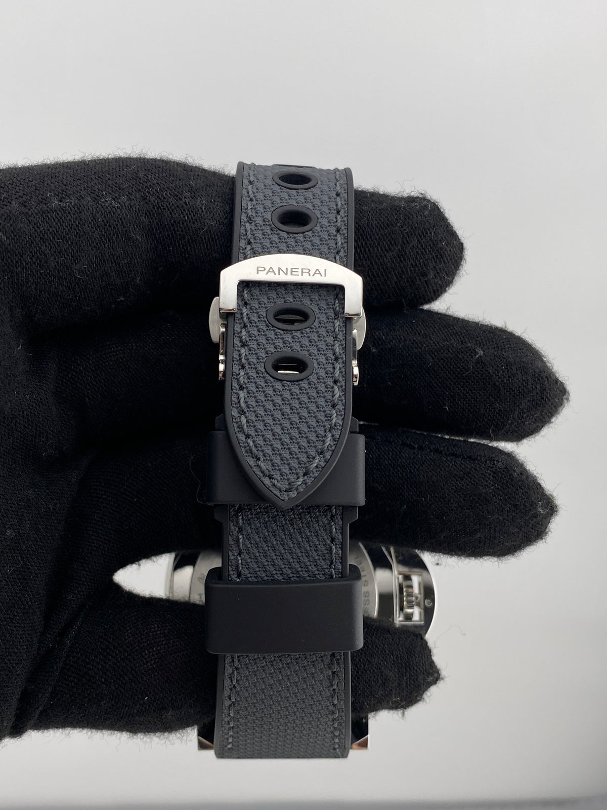 Panerai Luminor Due Luna Rossa White Matte Dial on Rubber/Textile Ref. PAM01673 Complete 2026 — view 4