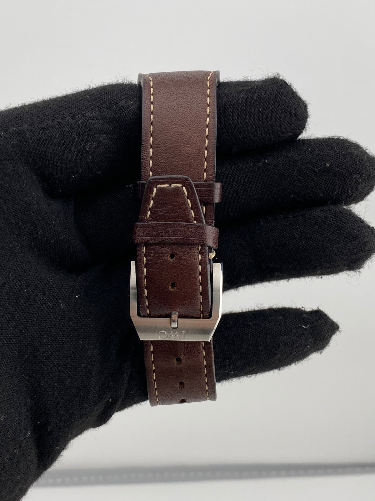 Iwc Pilot's Watch Chronograph Edition Racing Green Dial on Leather Ref. IW377726 Complete 2019 — view 3