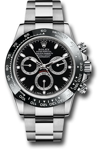 Rolex Daytona Black Dial on Oyster Bracelet Ref. 116500LN Card 2019