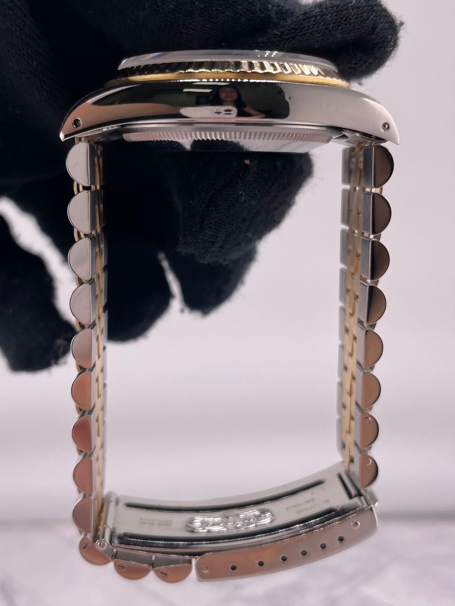 Rolex Datejust Gold Anniversary Diamond Dial Dial on Jubilee Ref. 16233G Papers 1994 — view 5