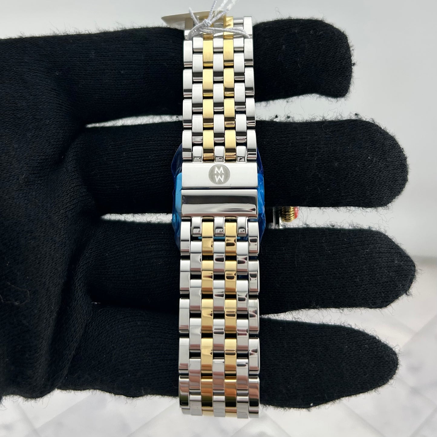 Michele Deco Madison Silver Set With Diamonds Dial Ref. MWW06G000013 Card Open Date — view 4
