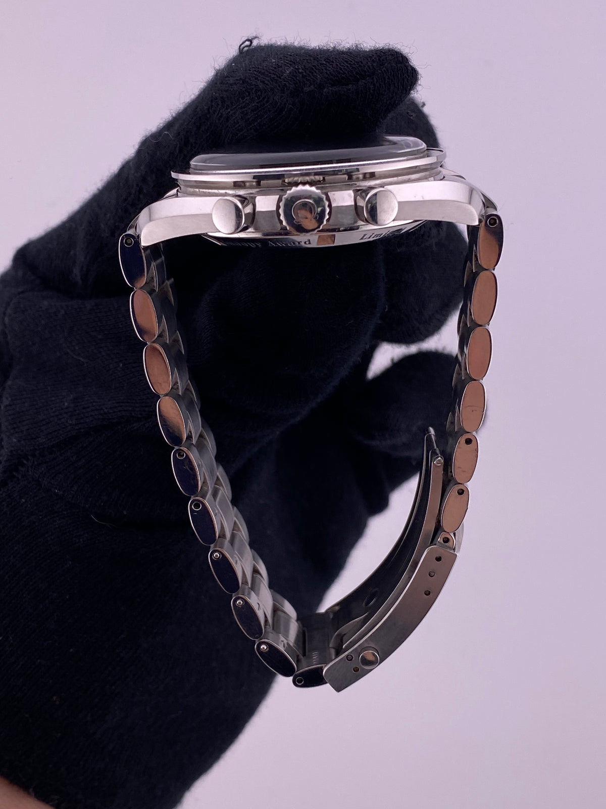 Omega Speedmaster Moonwatch "Snoopy" Black Snoopy Dial on Bracelet Ref. 3578.51.00 — view 6