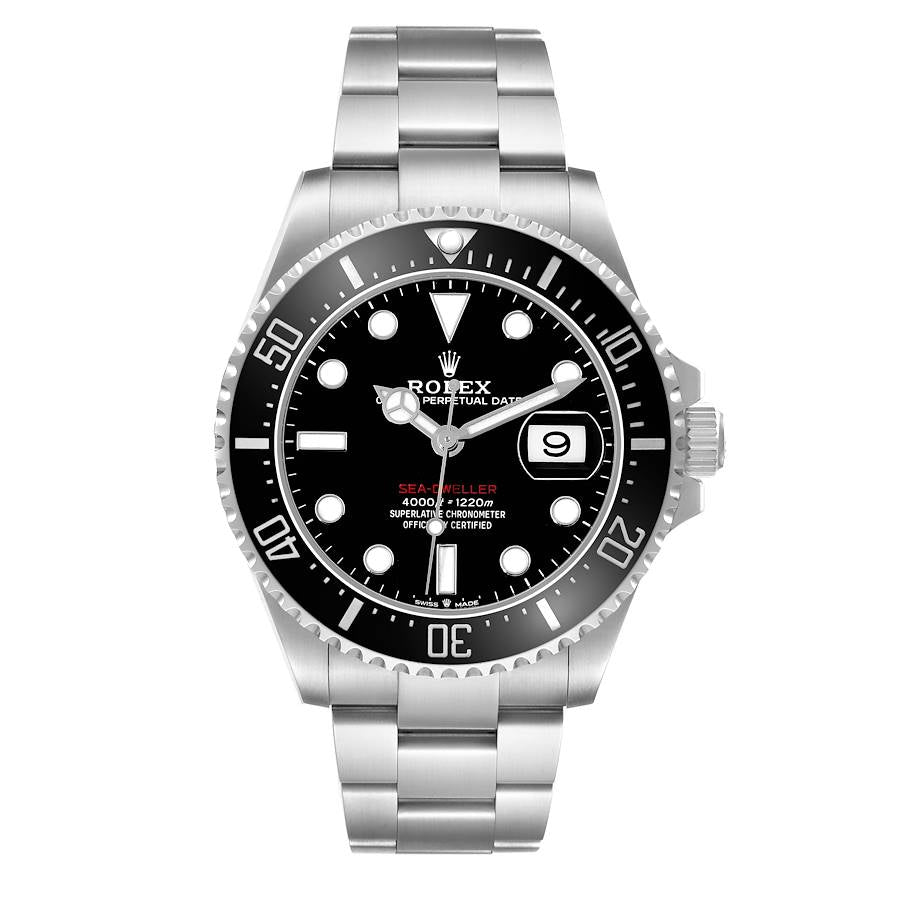 Rolex Sea-Dweller Black Dial on Oyster Bracelet Ref. 126600 Card 2019