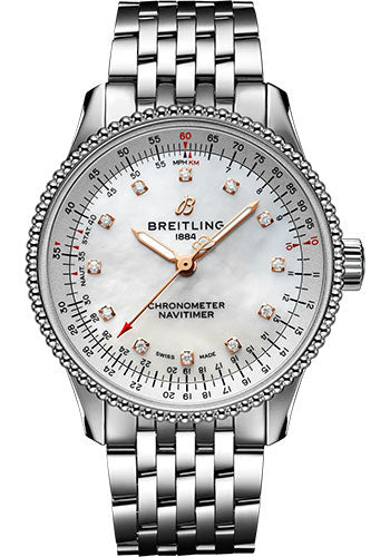 Breitling Navitimer Automatic Mop Dial on Bracelet Ref. A17395211A1A1 Card 2026