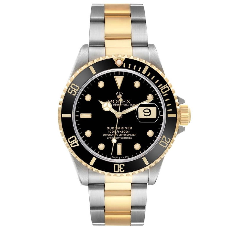 Rolex Submariner Black Dial on Oyster Ref 16613