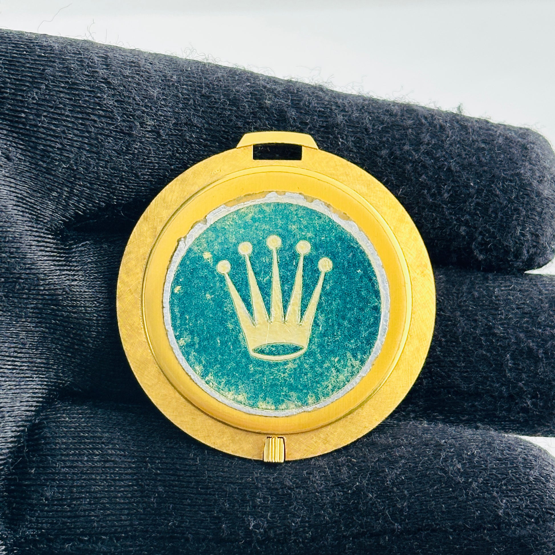 Rolex Cellini Pocket Watch Gold Dial Ref. 3608J 1966 — view 4