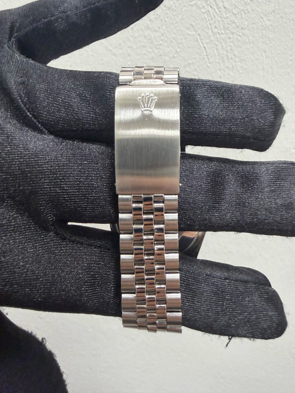 Rolex Datejust Silver Stick Dial on Jubilee Ref 1601/4