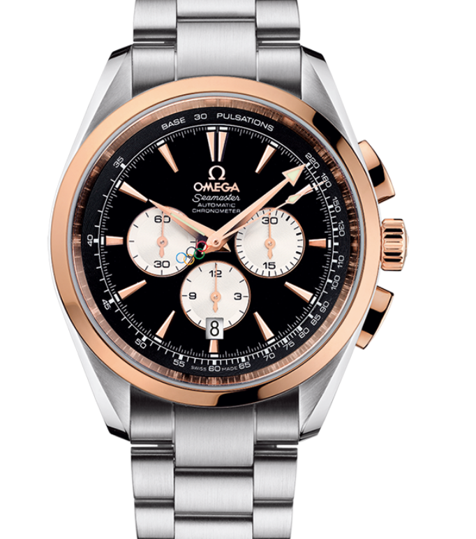 Omega Seamaster Beijing 2008 Black Dial on Stainless Steel Bracelet Ref. 221.20.42.40.01.001 Complete 2008