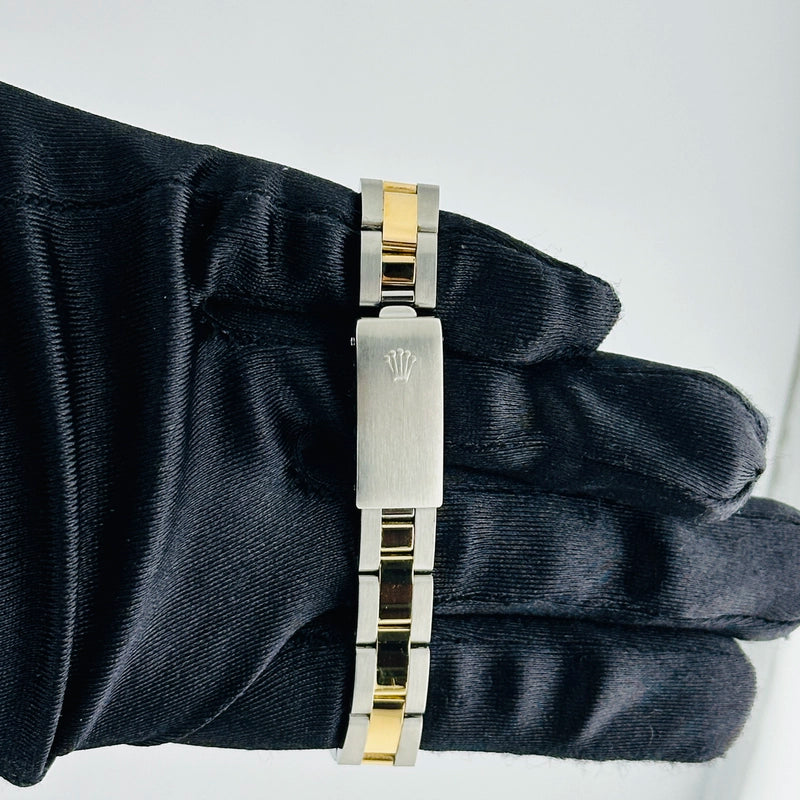Rolex Oyster Perpetual Champagne Stick Dial on Oyster Ref 67193
