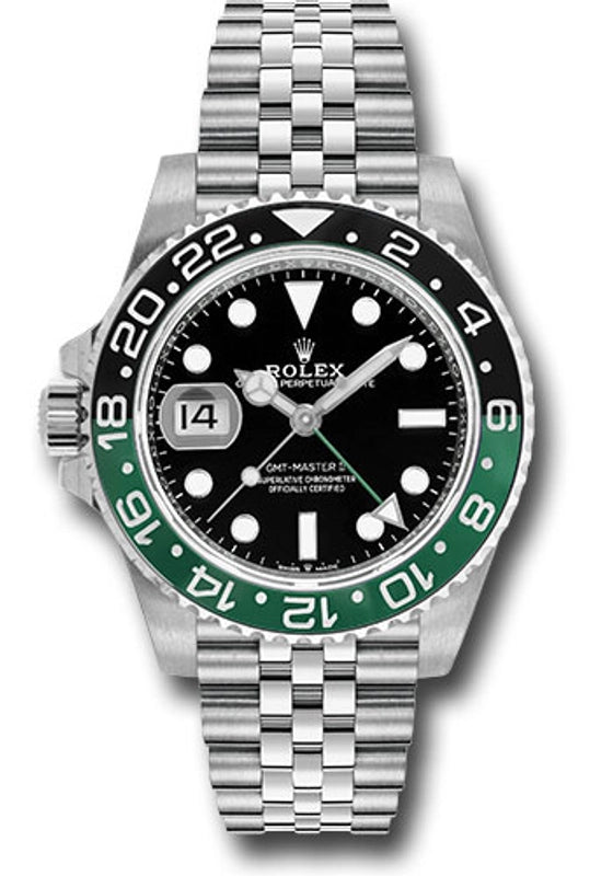 Rolex GMT-Master II Black Dial on Jubilee Ref 126720VTNR with New Style Card Green 2025