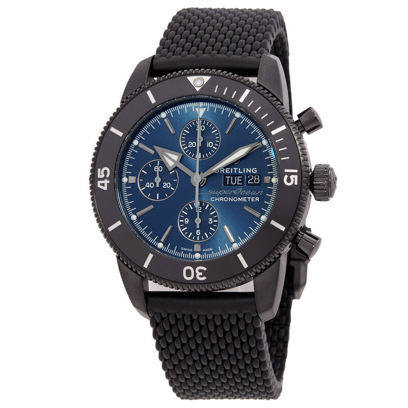 Breitling Superocean H√©ritage II Chronograph Blue Dial on Bracelet Ref. M13313101C1S1 Card 2026
