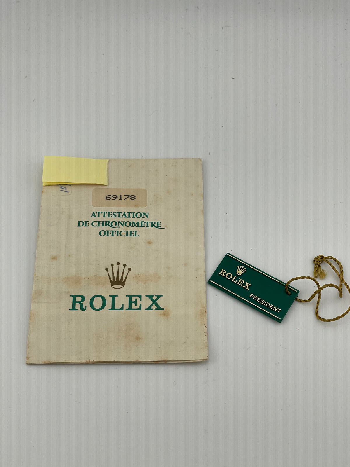 Rolex Datejust Lady Champagne Stick Dial on President Bracelet Ref. 69178 Papers 1990 — view 7