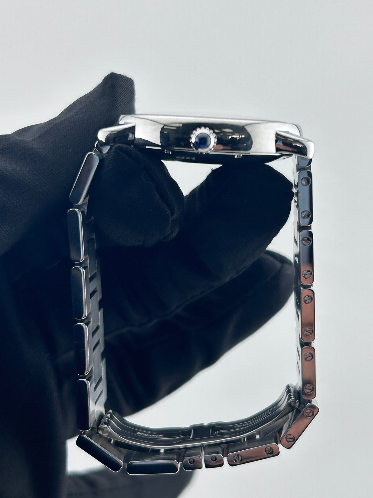 Cartier Ronde Solo Silvered Opaline Dial Dial on Stainless Steel Ref. WSRN0012 Card — view 5