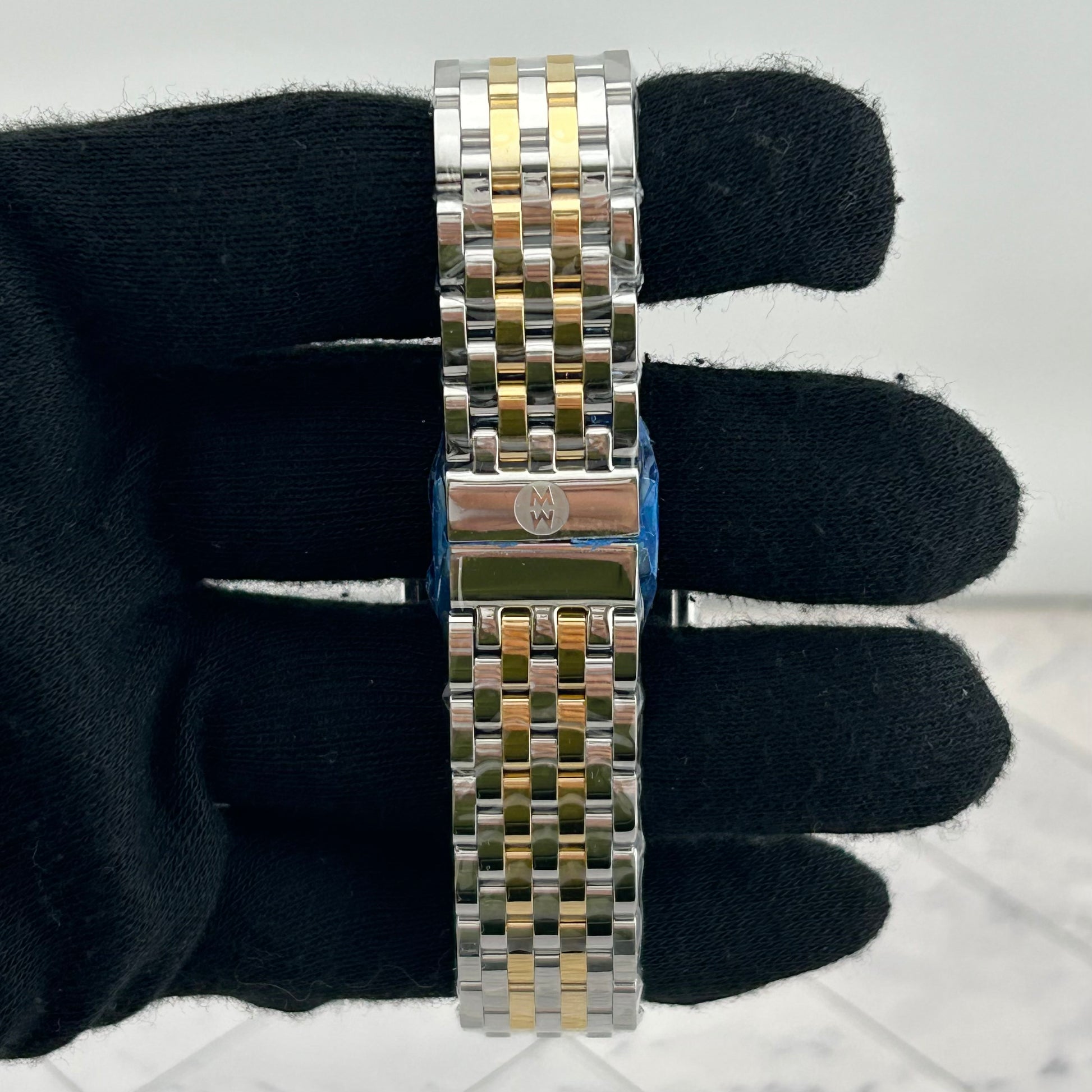 Michele Deco Madison Silver Set With Diamonds Dial Ref. MWW06G000013 Card Open Date — view 4