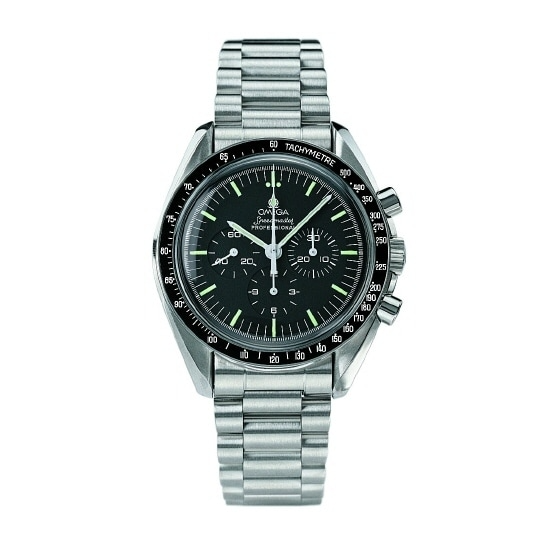 Omega Speedmaster Moonwatch Professional Black Dial on Stainless Steel Bracelet Ref. 3590.50.00 Card