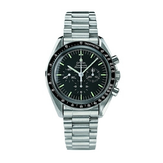 Omega Speedmaster Moonwatch Professional Black Dial on Stainless Steel Bracelet Ref. 3590.50.00 Card