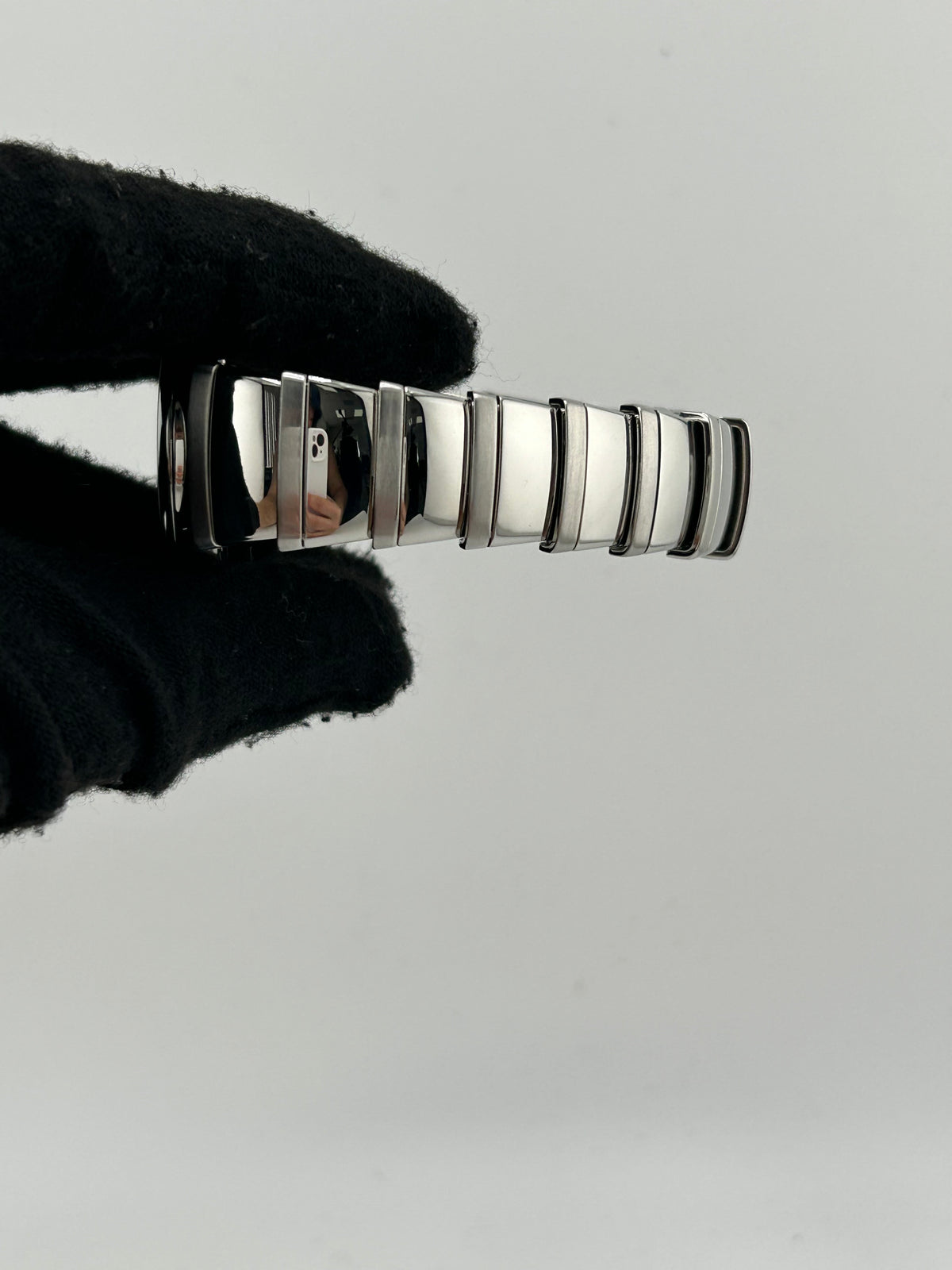 Bvlgari Lucea Black Dial on Stainless Steel Bracelet Ref. LU28S/LU28BSSD Complete 2017 — view 5