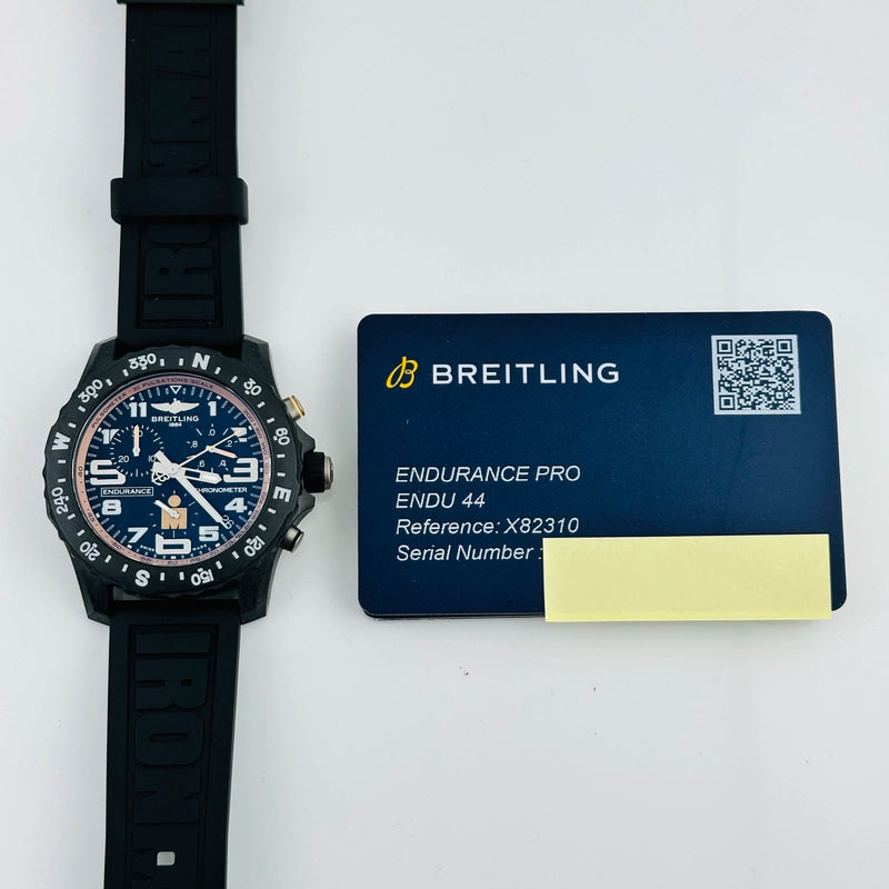 Breitling Endurance Pro Ironman Finisher Black Dial on Rubber Strap Ref X823101B1B1S1 with Card 2026